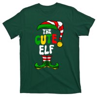 Cute Elf Pajama Matching Group Christmas Holiday T-Shirt