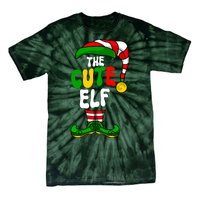 Cute Elf Pajama Matching Group Christmas Holiday Tie-Dye T-Shirt