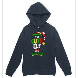 Cute Elf Pajama Matching Group Christmas Holiday Urban Pullover Hoodie