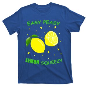 Cute Easy Peasy Lemon Squeezy Fun Summertime Lemonade Lover Gift T-Shirt