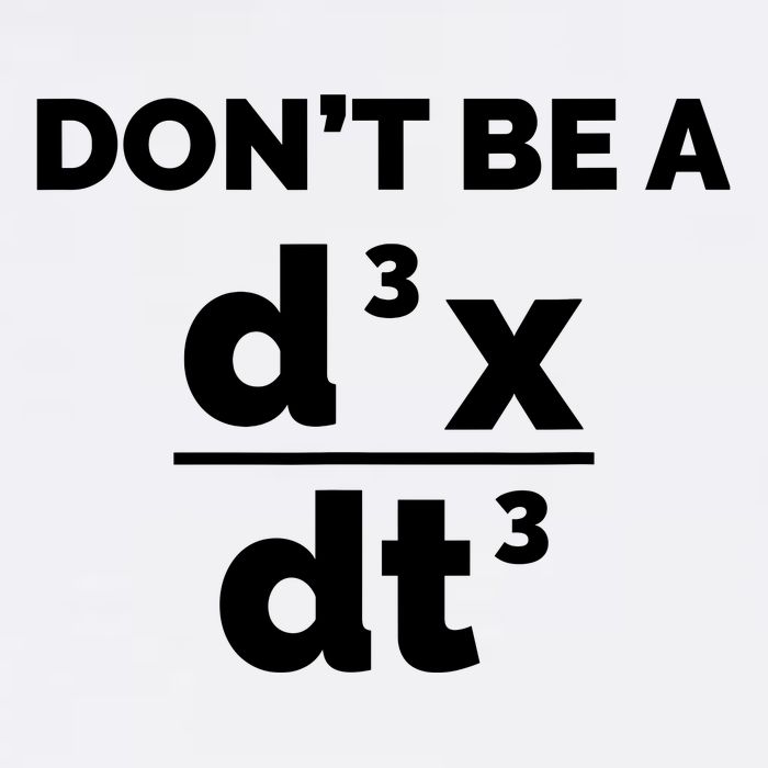Calculus Equation Pun DonT Be A Jerk Cool Comfort Performance Bucket Hat