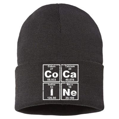 Cocain Element Party Disco Rude Sustainable Knit Beanie