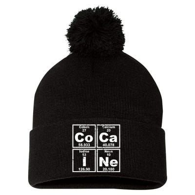 Cocain Element Party Disco Rude Pom Pom 12in Knit Beanie