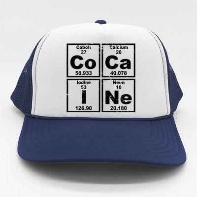 Cocain Element Party Disco Rude Trucker Hat