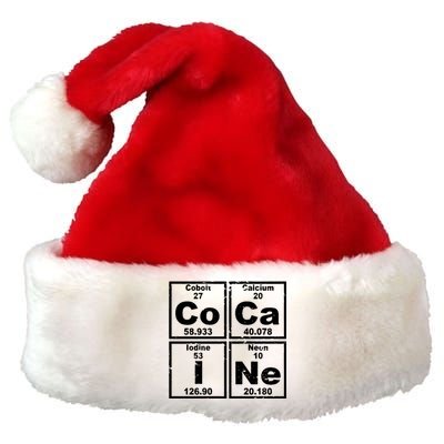 Cocain Element Party Disco Rude Premium Christmas Santa Hat