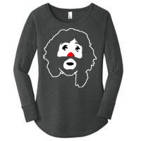 Cepillin Clown Red Nose Women's Perfect Tri Tunic Long Sleeve Shirt