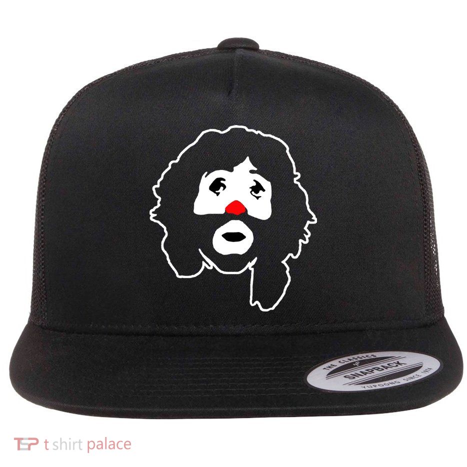 Cepillin Clown Red Nose Flatbill Hat