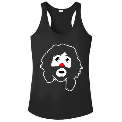 Cepillin Clown Red Nose Ladies PosiCharge Competitor Racerback Tank