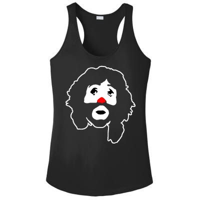 Cepillin Clown Red Nose Ladies PosiCharge Competitor Racerback Tank