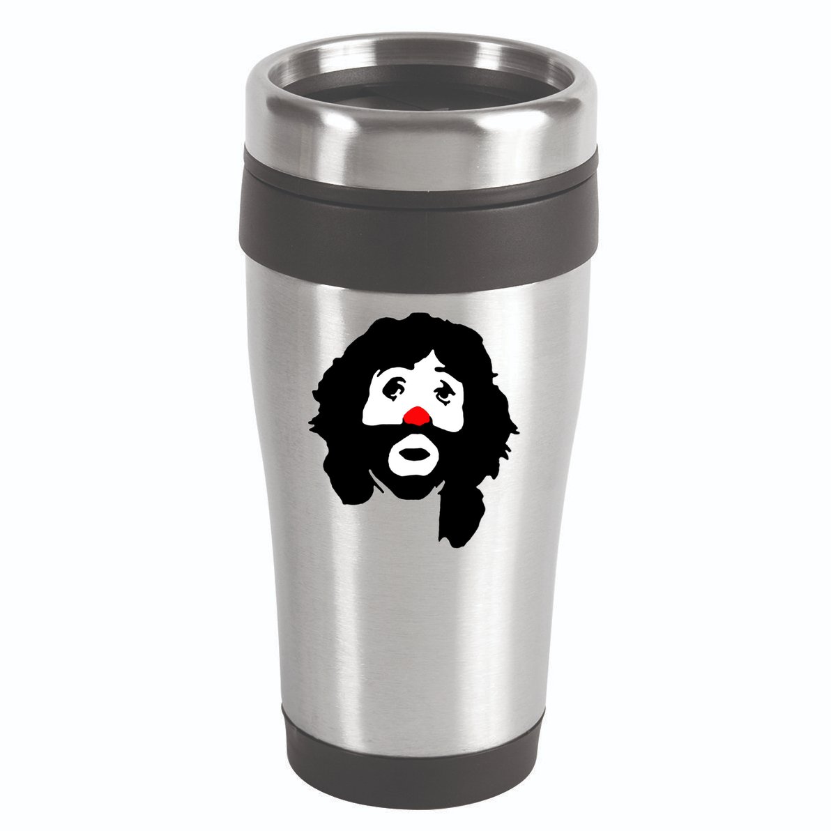 Cepillin Clown Red Nose 16oz Travel Tumbler