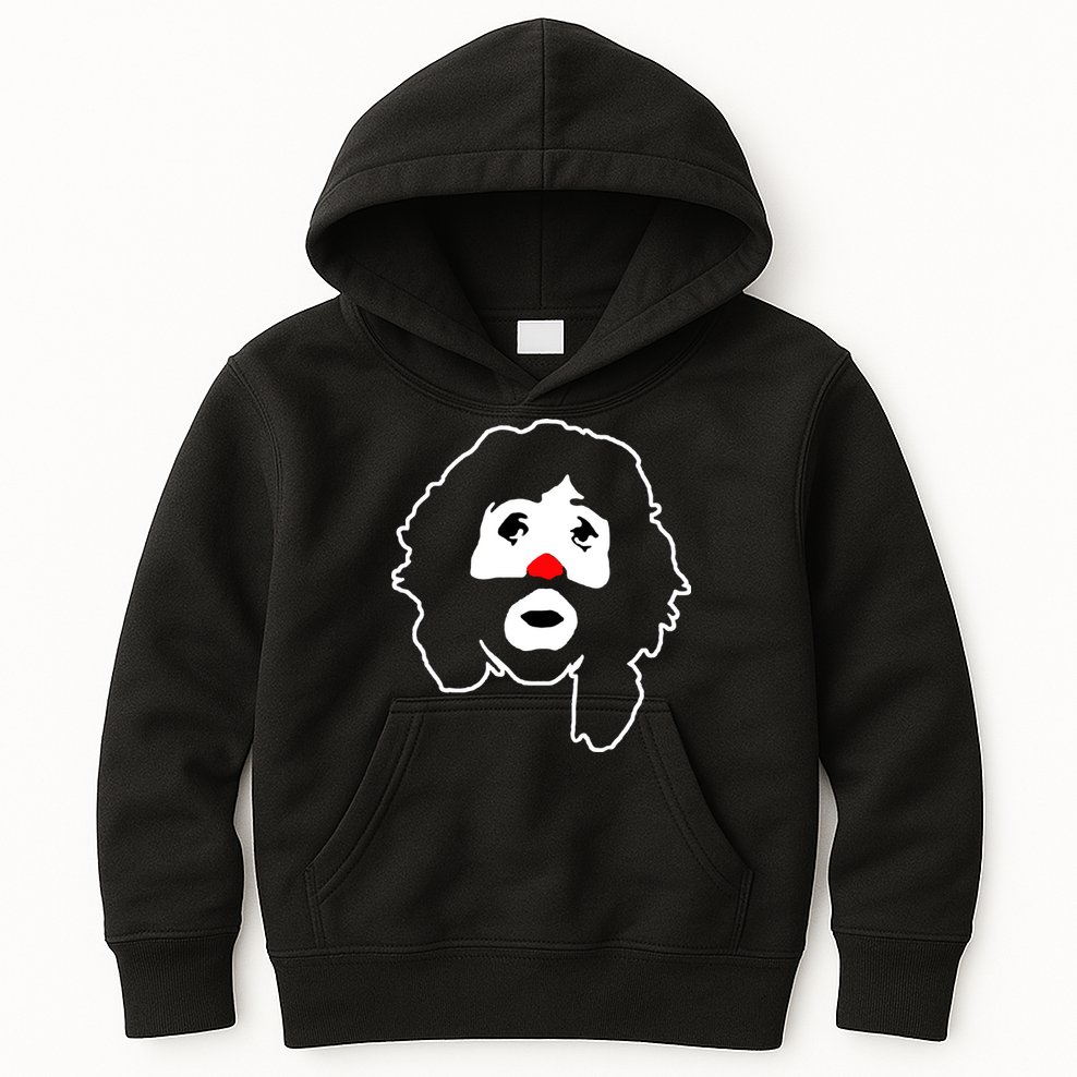 Cepillin Clown Red Nose Kids Hoodie