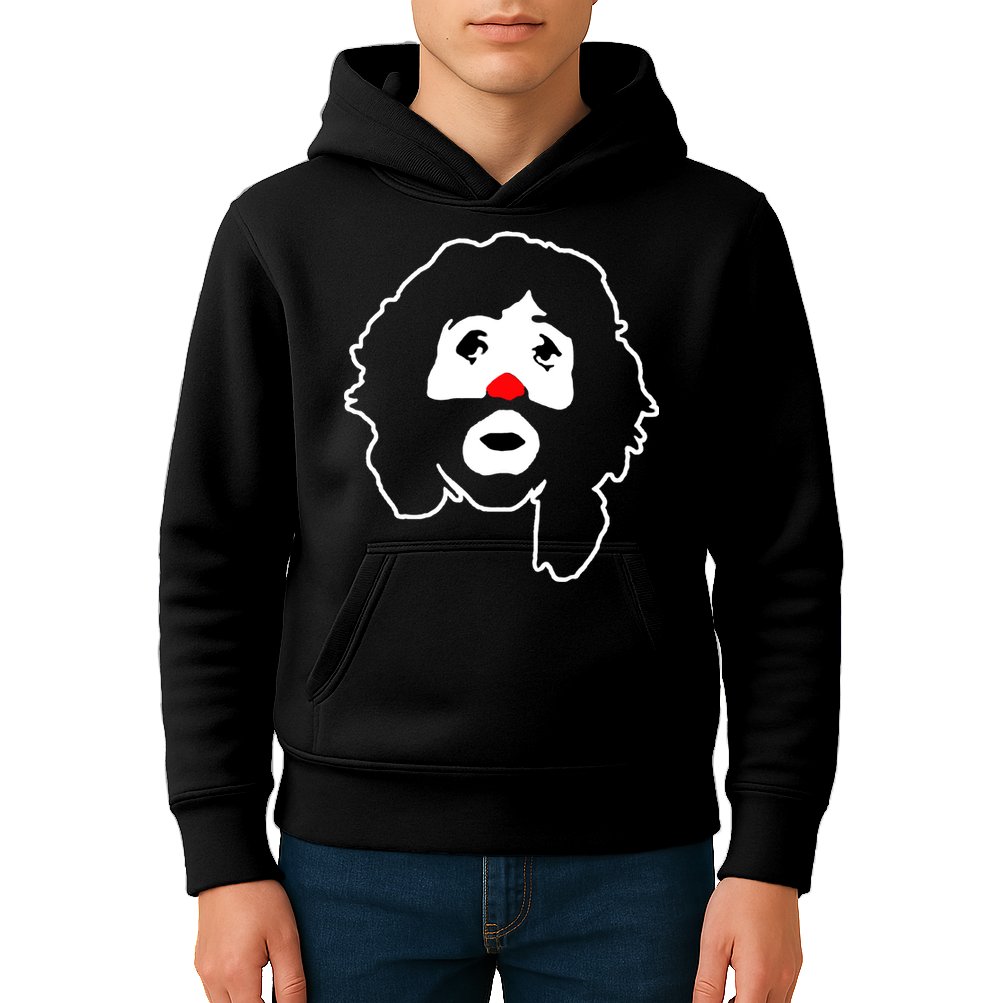 Cepillin Clown Red Nose Kids Hoodie