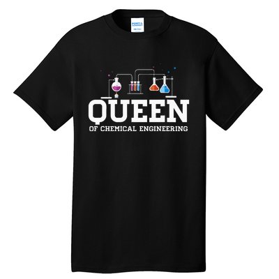 Chemical Engineering Queen Chemical Engineer Outfit Gift Tall T-Shirt