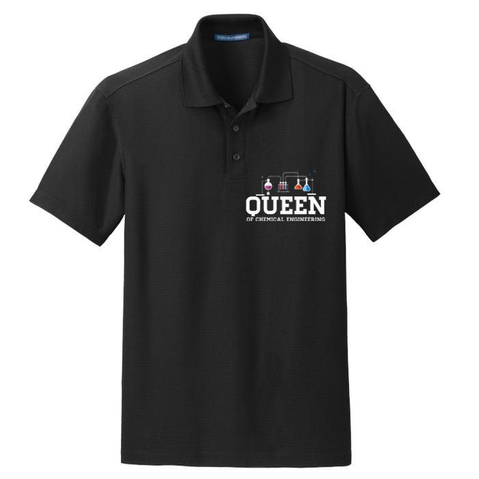 Chemical Engineering Queen Chemical Engineer Outfit Gift Dry Zone Grid Polo