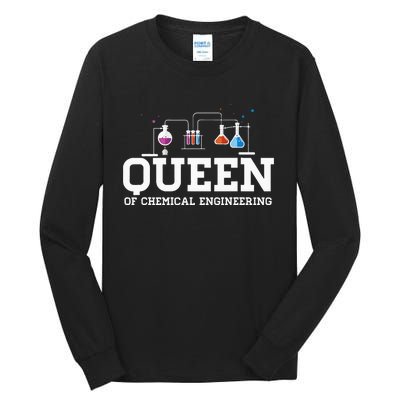 Chemical Engineering Queen Chemical Engineer Outfit Gift Tall Long Sleeve T-Shirt