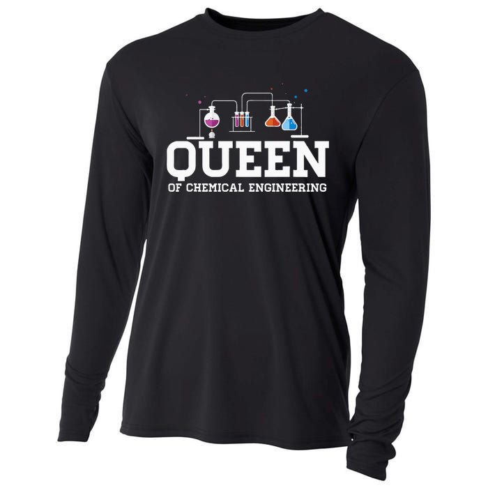 Chemical Engineering Queen Chemical Engineer Outfit Gift Cooling Performance Long Sleeve Crew