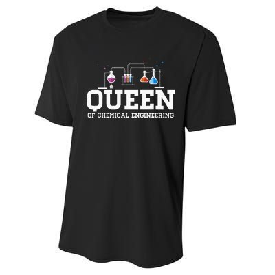 Chemical Engineering Queen Chemical Engineer Outfit Gift Performance Sprint T-Shirt