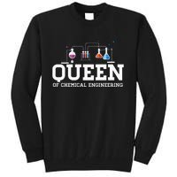 Chemical Engineering Queen Chemical Engineer Outfit Gift Tall Sweatshirt