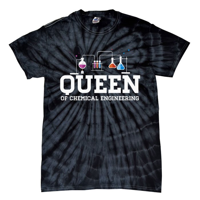 Chemical Engineering Queen Chemical Engineer Outfit Gift Tie-Dye T-Shirt