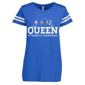 Chemical Engineering Queen Chemical Engineer Outfit Gift Enza Ladies Jersey Football T-Shirt