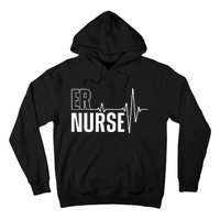 Cool Emergency Room Nurse Design For Men Women ER Nursing Hoodie