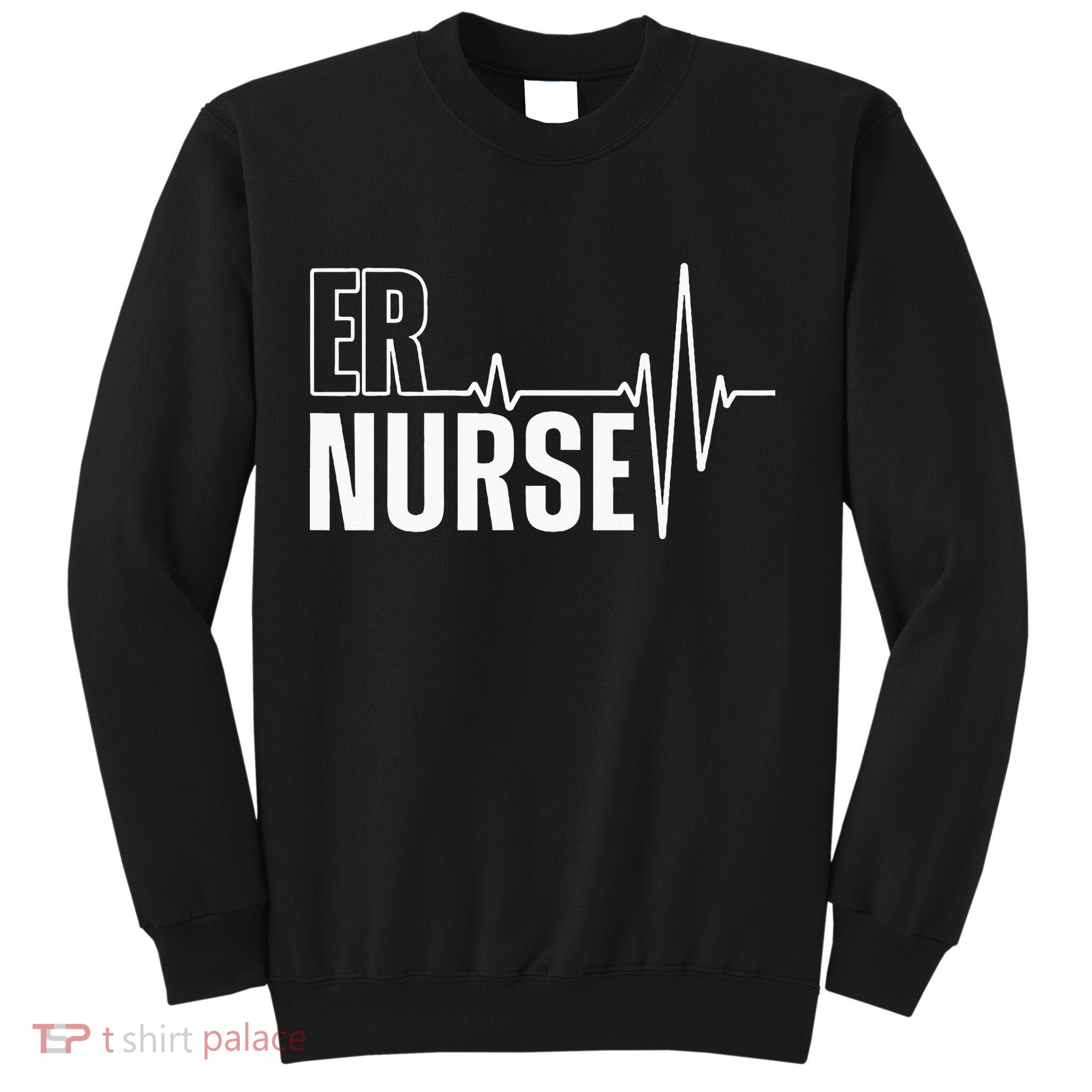 Cool Emergency Room Nurse Design For Men Women ER Nursing Sweatshirt