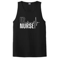 Cool Emergency Room Nurse Design For Men Women ER Nursing PosiCharge Competitor Tank