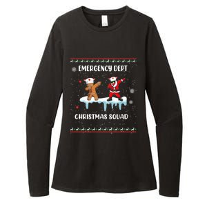 Christmas Emergency Room Departt Er Nurse Xmas Dept Squad Gift Womens CVC Long Sleeve Shirt