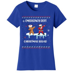 Christmas Emergency Room Departt Er Nurse Xmas Dept Squad Gift Women's T-Shirt