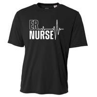 Cool Emergency Room Nurse Design For Men Women ER Nursing Cooling Performance Crew T-Shirt