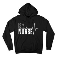 Cool Emergency Room Nurse Design For Men Women ER Nursing Hoodie