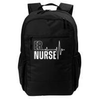 Cool Emergency Room Nurse Design For Men Women ER Nursing Daily Commute Backpack