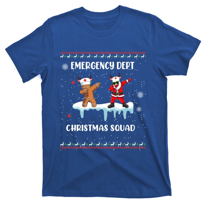 Christmas Emergency Room Departt Er Nurse Xmas Dept Squad Gift T-Shirt