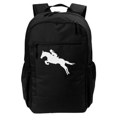 Cute English Riding Hunter Jumper Girl Riding Horse Gift Daily Commute Backpack