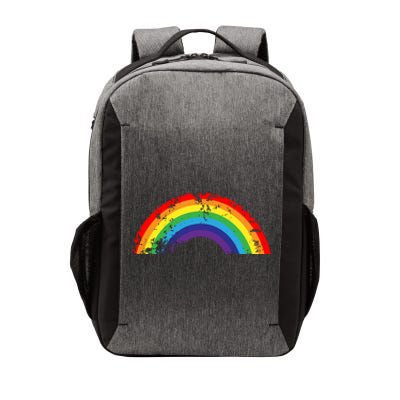 Cool Elegant Rainbow Vintage Retro 80's Style Gift Meaningful Gift Vector Backpack