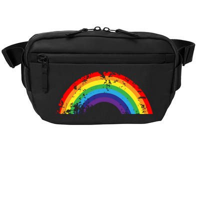 Cool Elegant Rainbow Vintage Retro 80's Style Gift Meaningful Gift Crossbody Pack