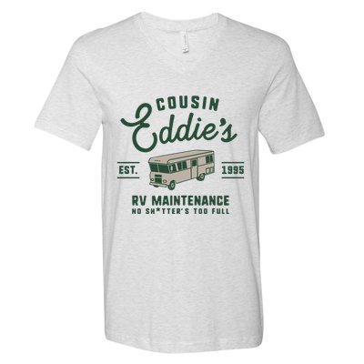 Cousin EddieS Rv Maintenance Funny Movie V-Neck T-Shirt