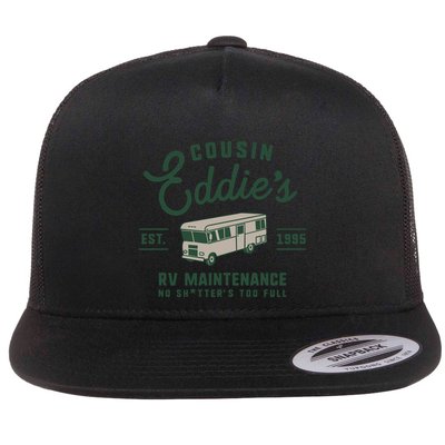 Cousin EddieS Rv Maintenance Funny Movie Flatbill Hat