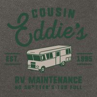 Cousin EddieS Rv Maintenance Funny Movie Cotton Canvas Backpack