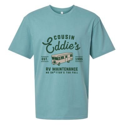 Cousin EddieS Rv Maintenance Funny Movie Sueded Cloud Jersey T-Shirt