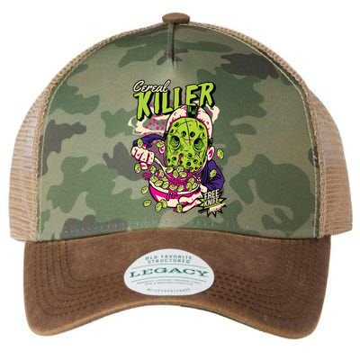 Cereal Killer Funny Legacy Tie Dye Trucker Hat