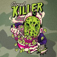 Cereal Killer Funny Legacy Tie Dye Trucker Hat