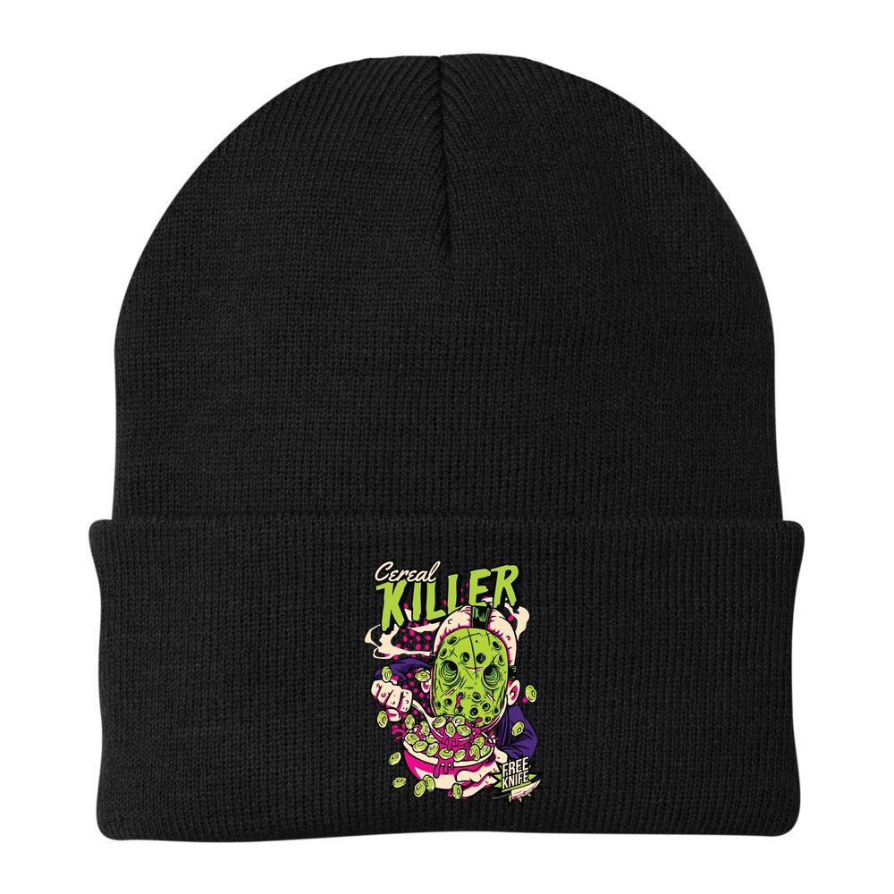 Cereal Killer Funny Beanie