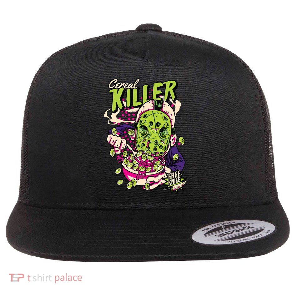 Cereal Killer Funny Flatbill Hat