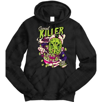 Cereal Killer Funny Tie Dye Hoodie
