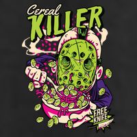 Cereal Killer Funny Golf Towel
