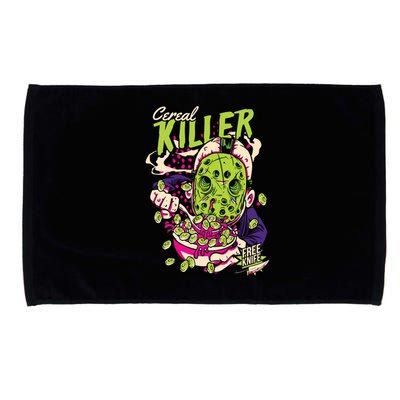 Cereal Killer Funny Microfiber Hand Towel