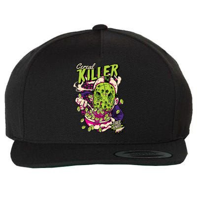 Cereal Killer Funny Wool Snapback Cap