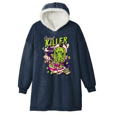 Cereal Killer Funny Hooded Wearable Blanket