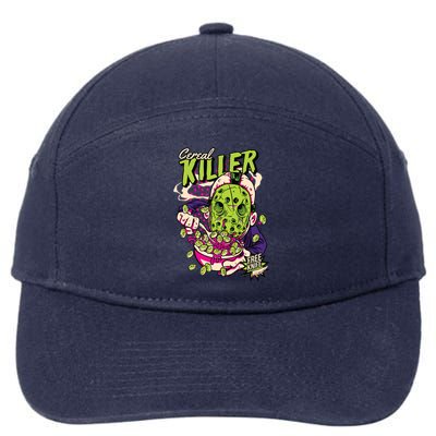 Cereal Killer Funny 7-Panel Snapback Hat